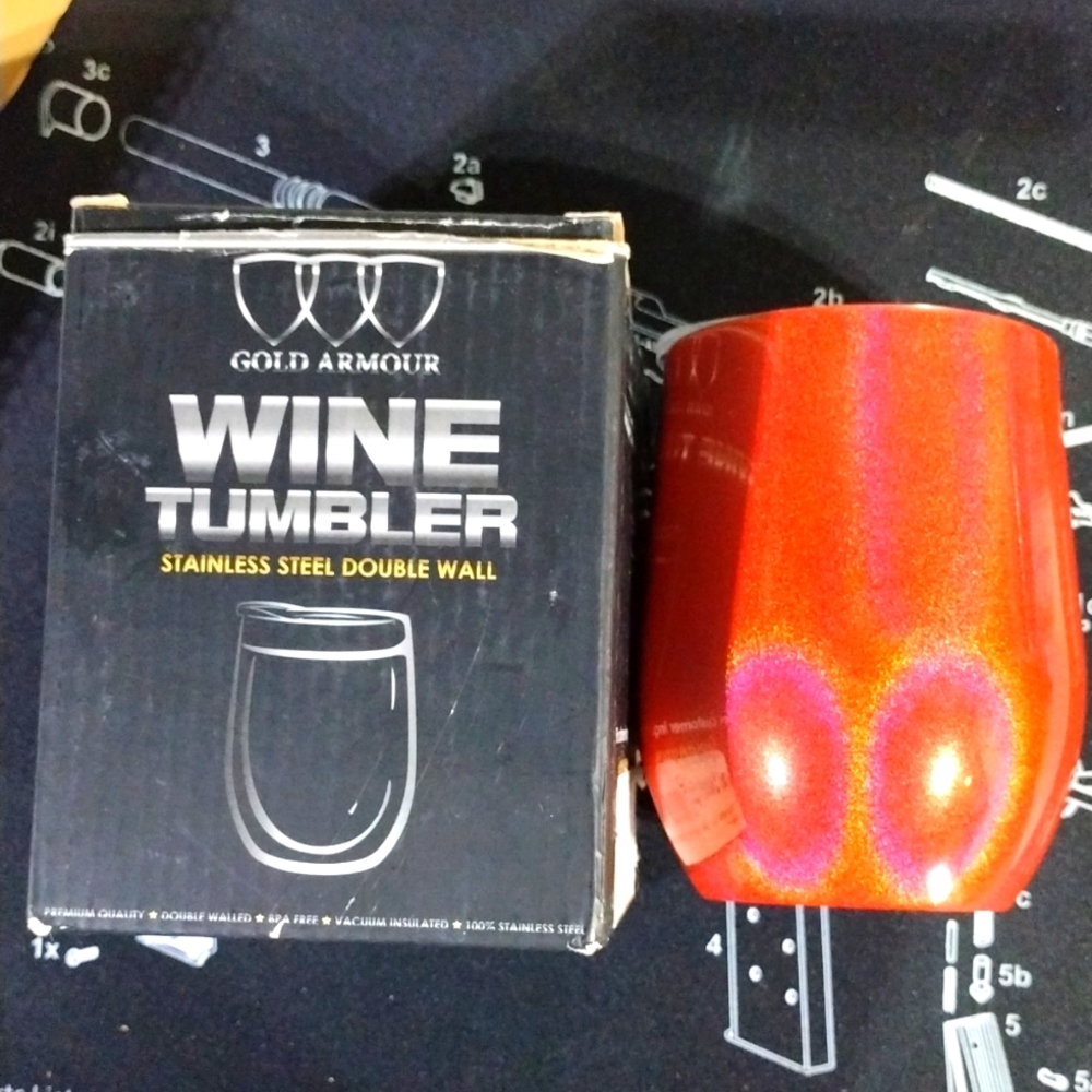 🎃3/$15 12 oz wine tumbler